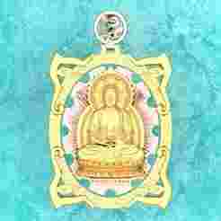 Amitabha Buddha Pendant - Adida Buddha Pendant - Buddha Pendant - N549