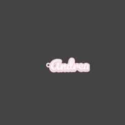 Andrea Name Key Chain
