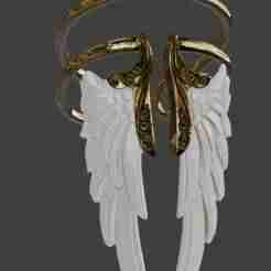 Angel Wing Ring Elegant Fantasy Jewelry