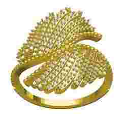 Angels Wings Diamond Engagement Ring