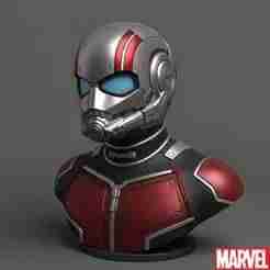 Ant-Man Bust - Microscopic Hero with Technological Helmet