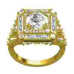 Antique Vintage Art Deco Engagement Ring