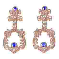 Antique Vintage Style Diamond Stud Earring