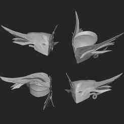 ANTONIO SALIERI FATE MASK STL FILE | ANTONIO SALIERI FATE MASK DIGITAL FILE