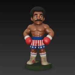 Apollo Creed - 3D figure Infinity/Disney style (100 mm)