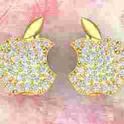 Apple earrings - N915252