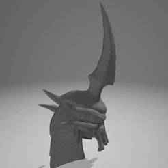 Argus Dark Draconic Demonic Hell Helmet Mobile Legends