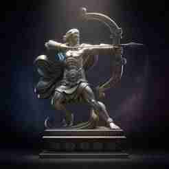 Arrow of the Celestial Hunt – Mythic Archer Bust