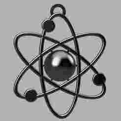 Atom Earrings/ necklace