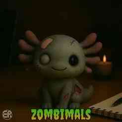 Axolotl - Zombimals Collection 👻✨