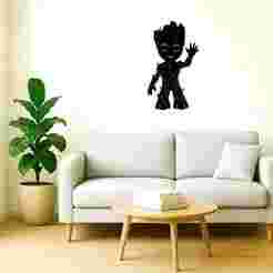 baby groot wall decoration