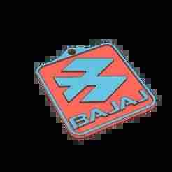 Bajaj Motorcycle Keychain
