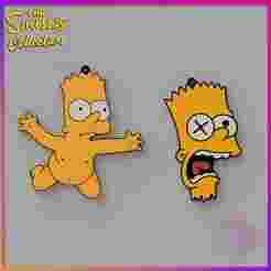 BART SIMPSON KEYCHAIN PACK MULTICOLOR