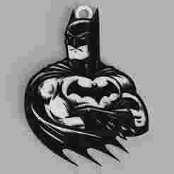 Batman Logo keychain - pendant - earring