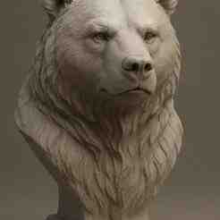 Bear Bust