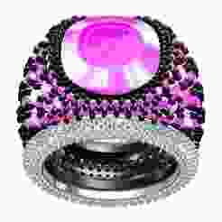 Beautiful Pink Diamond Ring for Women