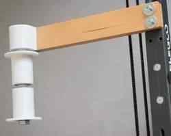 Bed leveling knob for M4 DIN 985 nylon insert nut