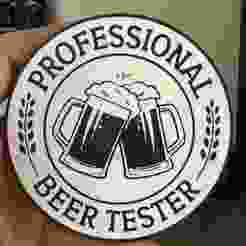Beer Tester coaster