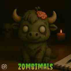 Bison - Zombimals Collection 👻✨