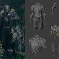 Blaidd - Elden Ring - Cosplay Armor - EVA Foam Template - PDO + PDF Pepakura Pattern