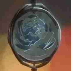 Blue rose necklace arcane