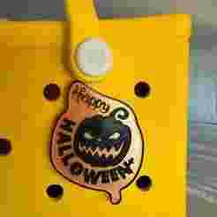 Bogg Bag charms - Happy Halloween Pumpkin