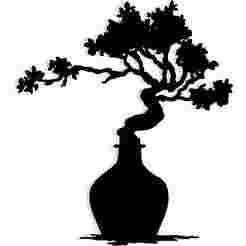 bonsai tree growing from an ink bottle 1 - 2D/3D Wall Art STL+SVG For CNC Router, Plasma, Waterjet, Laser & 3D Printer