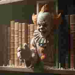 📚 Book Nook Pennywise - The Stalking Clown 🎈👻