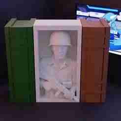 Bookcase - War Soldier