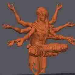 Borderlands 4 - Amara Figure 8 Arms (No base) [RESIN].