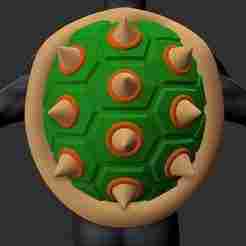 Bowser's Shell Mario Bros Assemblable Cosplay