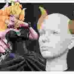 Bowsette Horns-Cosplay