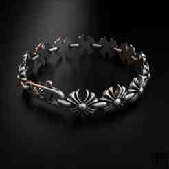 Bracelet Chrome Hearts 3D Model