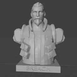 Breach Bust – Valorant 3D Printable Statue