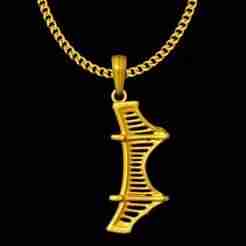 Bridge pendant charm