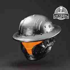 Brodie Helmet Eaglestrike Halo Life Size Prop STL