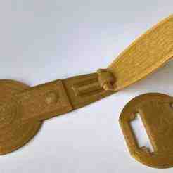 Brown Coat Clasp