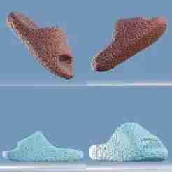 bubble  Slides/SLIPPERS  - 3d printable files
