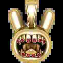 Bunny Monster Pendant