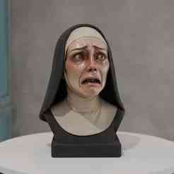 bust of the nuns despair