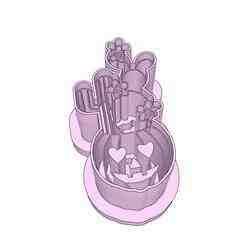 Cactus Pumpkin Clay Cutter - 30mm