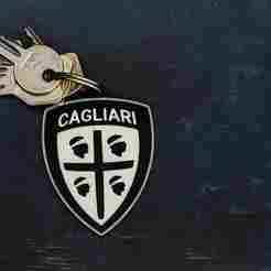 cagliari keychain