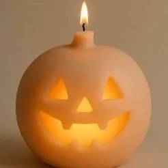 Calavaza cute mold candle