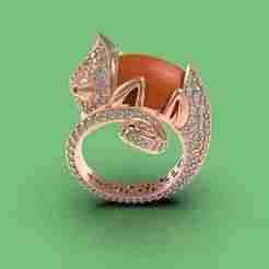 Cameleon Enemel Ring