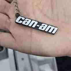 Can-Am Minimal Keychain