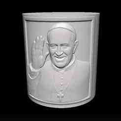 Candle to Pope Francisco