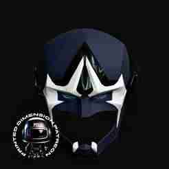 Captain Klyntar (Captain America/Venom)  Helmet - Marvel Rivals