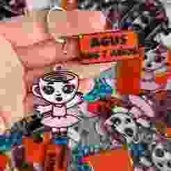 Capuchina Ballerina Key Chain