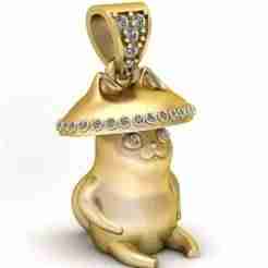 CATGOLD  PENDANT 3d printable model