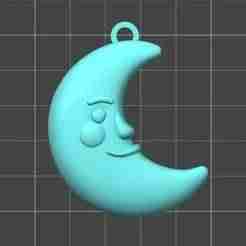 CatNap 🌙 Moon Pendant - Adorable Smiling Critters